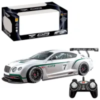 Mașină RC Bentley GT3 866-1817B / 2.4 GHz / Green White photo 4