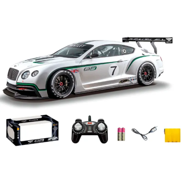 Машинка RC Bentley GT3 866-1817B  / 2.4 ГГц / Зелёный Белый photo 5 Машинка RC Bentley GT3 866-1817B  / 2.4 ГГц / Зелёный Белый photo 5