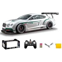 Mașină RC Bentley GT3 866-1817B / 2.4 GHz / Green White photo 5