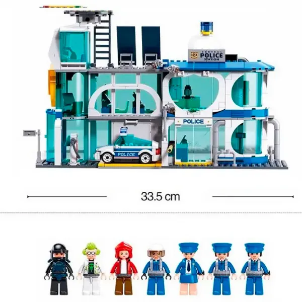 Конструктор Sluban Police Классический/ Синий photo 2