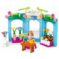 Конструктор Sluban Village Flower Store Классический/ Розовый photo 5