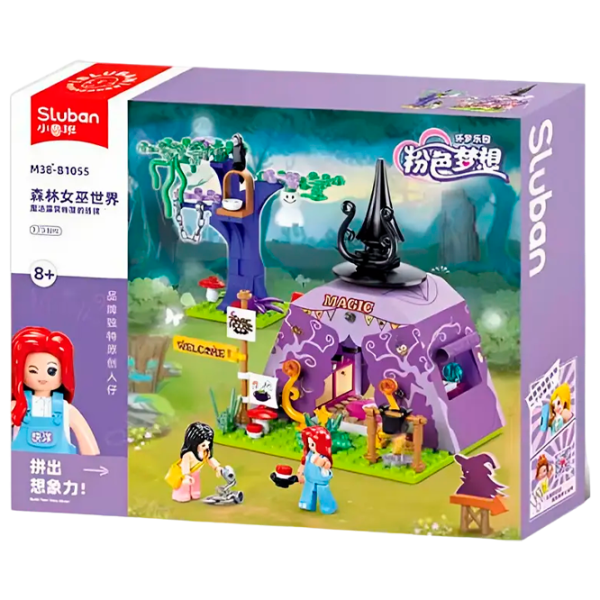 Конструктор Sluban Magic House Классический/ Фиолетовый photo 1