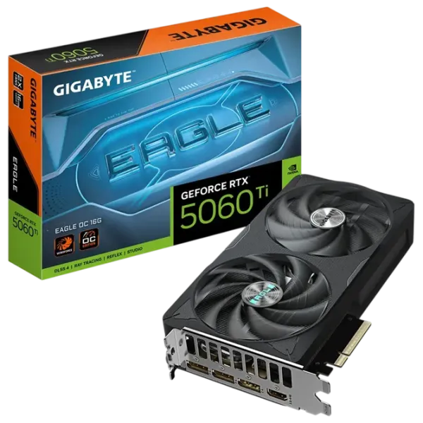Видеокарта Gigabyte GeForce RTX 5060 Ti EAGLE OC PCI Express x16 5.0 / 16 ГБ photo 10