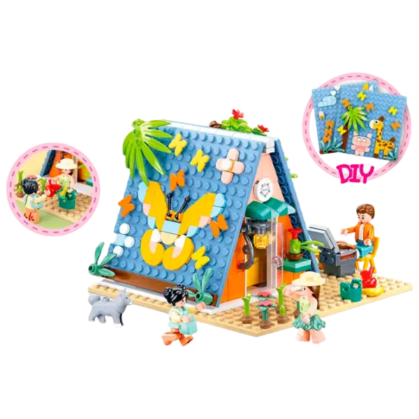 Constructor Sluban Camp Clasic/ Pink photo 2