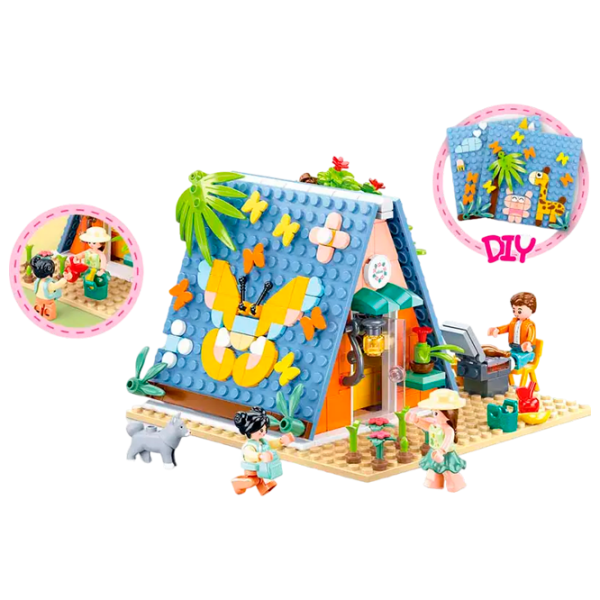 Constructor Sluban Camp Clasic/ Pink photo 2