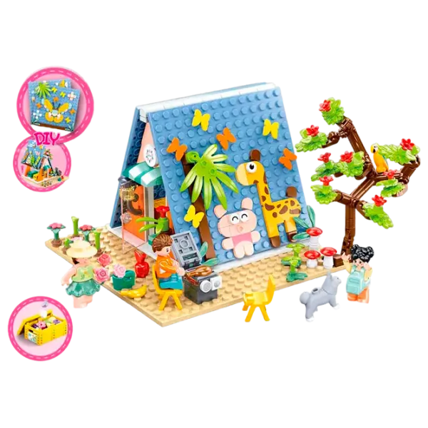 Constructor Sluban Camp Clasic/ Pink photo 3