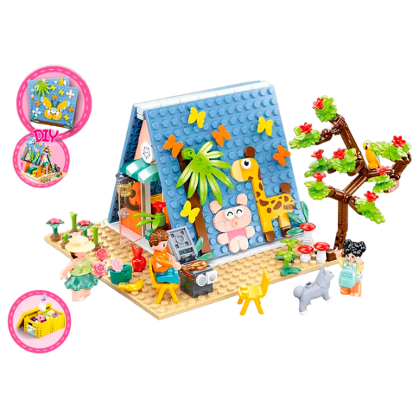 Constructor Sluban Camp Clasic/ Pink photo 3