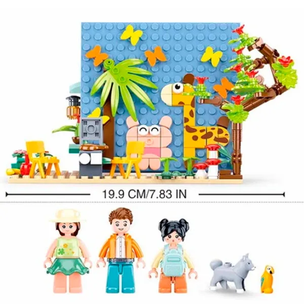 Constructor Sluban Camp Clasic/ Pink photo 4