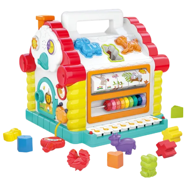 Jucărie interactivă Hola Toys Casuta vesela 739 1+ / White photo 1 Jucărie interactivă Hola Toys Casuta vesela 739 1+ / White photo 1