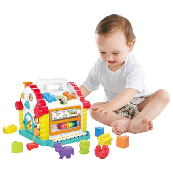 Jucărie interactivă Hola Toys Casuta vesela 739 1+ / White photo 3 Jucărie interactivă Hola Toys Casuta vesela 739 1+ / White photo 3