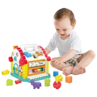 Jucărie interactivă Hola Toys Casuta vesela 739 1+ / White photo 3
