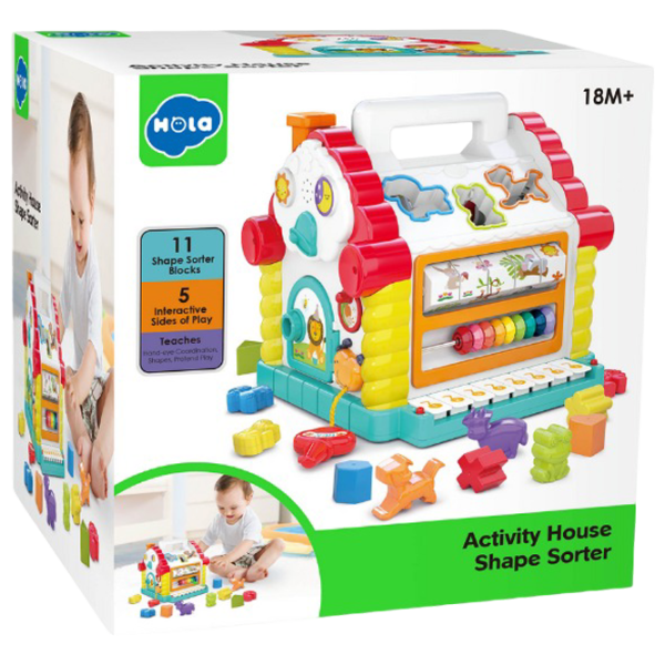 Jucărie interactivă Hola Toys Casuta vesela 739 1+ / White photo 5 Jucărie interactivă Hola Toys Casuta vesela 739 1+ / White photo 5