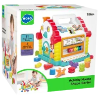 Jucărie interactivă Hola Toys Casuta vesela 739 1+ / White photo 5