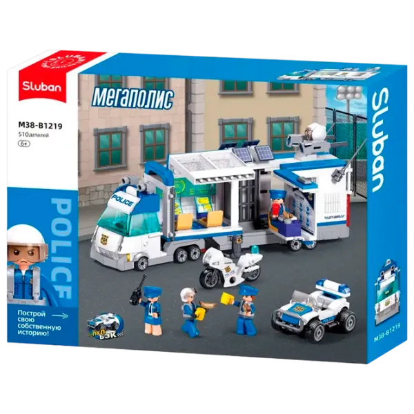Constructor Sluban Police Clasic/ White photo 1 Constructor Sluban Police Clasic/ White photo 1
