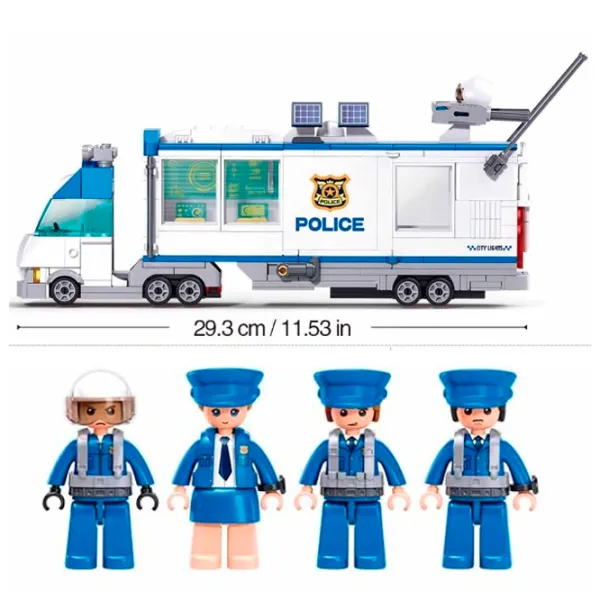 Constructor Sluban Police Clasic/ White photo 5 Constructor Sluban Police Clasic/ White photo 5