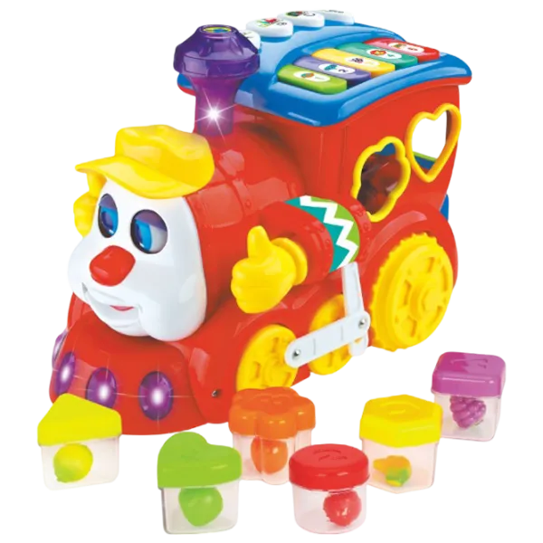 Jucărie interactivă Hola Toys Trenuț 556 1+ / Red photo 1 Jucărie interactivă Hola Toys Trenuț 556 1+ / Red photo 1