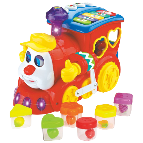 Jucărie interactivă Hola Toys Trenuț 556 1+ / Red photo 1 Jucărie interactivă Hola Toys Trenuț 556 1+ / Red photo 1