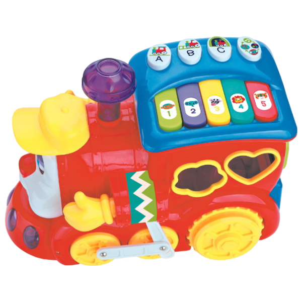Jucărie interactivă Hola Toys Trenuț 556 1+ / Red photo 2 Jucărie interactivă Hola Toys Trenuț 556 1+ / Red photo 2