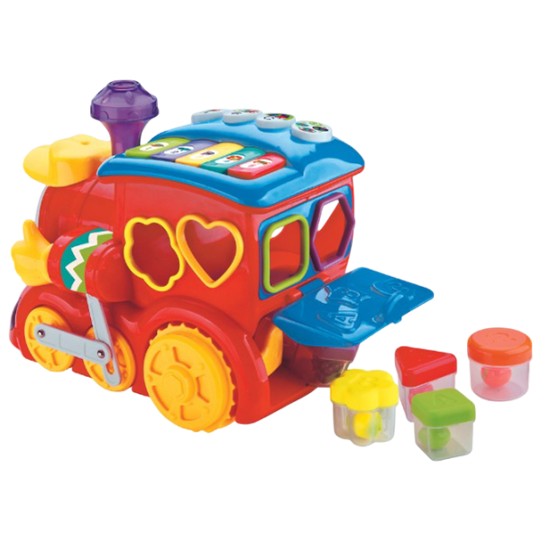 Jucărie interactivă Hola Toys Trenuț 556 1+ / Red photo 3 Jucărie interactivă Hola Toys Trenuț 556 1+ / Red photo 3