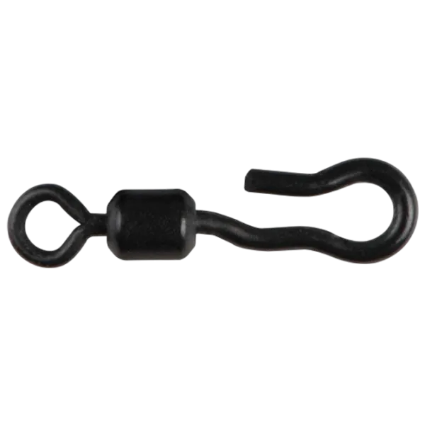 Pivot cu clemă Fox Kwik Change Mini Hook Swivel 10 / Black photo 1