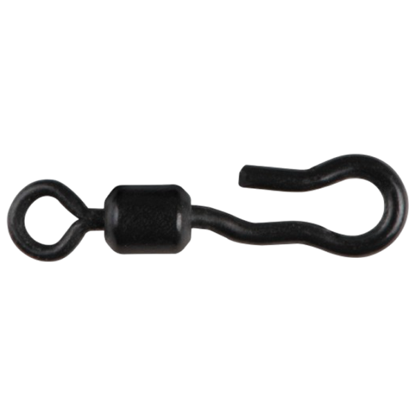 Pivot cu clemă Fox Kwik Change Mini Hook Swivel 10 / Black photo 1