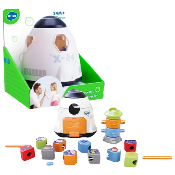 Jucărie interactivă Hola Toys Navă Spațială HA792000 1+ / White photo 2 Jucărie interactivă Hola Toys Navă Spațială HA792000 1+ / White photo 2