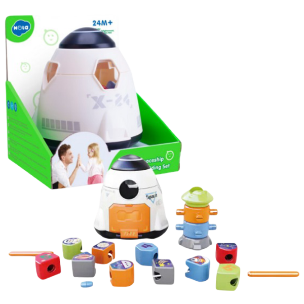 Jucărie interactivă Hola Toys Navă Spațială HA792000 1+ / White photo 2 Jucărie interactivă Hola Toys Navă Spațială HA792000 1+ / White photo 2