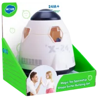 Jucărie interactivă Hola Toys Navă Spațială HA792000 1+ / White photo 3
