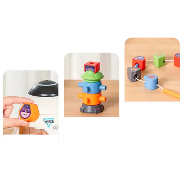 Jucărie interactivă Hola Toys Navă Spațială HA792000 1+ / White photo 4 Jucărie interactivă Hola Toys Navă Spațială HA792000 1+ / White photo 4