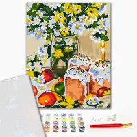 Pictură pe numere BrushMe Amintiri din copilărie. Karina Zimina BS53951 50 x 40 cm / Verticală photo 3