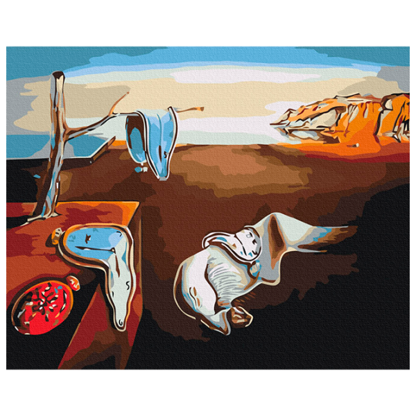 Pictură pe numere BrushMe Persistența memoriei BS3980FC 50 x 40 cm / Orizontală photo 1 Pictură pe numere BrushMe Persistența memoriei BS3980FC 50 x 40 cm / Orizontală photo 1