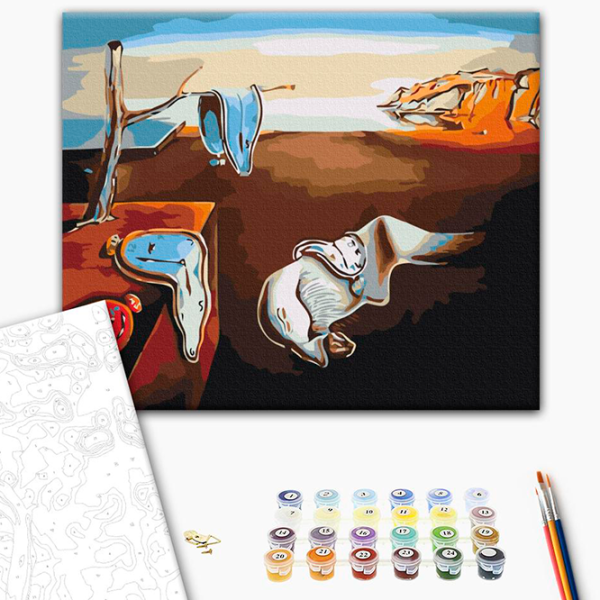 Pictură pe numere BrushMe Persistența memoriei BS3980FC 50 x 40 cm / Orizontală photo 3 Pictură pe numere BrushMe Persistența memoriei BS3980FC 50 x 40 cm / Orizontală photo 3