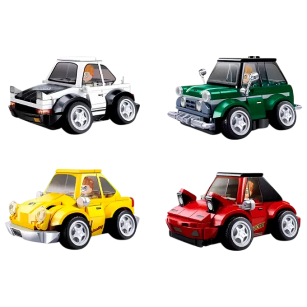 Constructor Sluban Automobil de zi cu zi Mașină/ Multicolor photo 3 Constructor Sluban Automobil de zi cu zi Mașină/ Multicolor photo 3