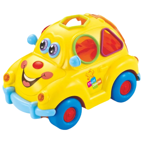 Jucărie interactivă Hola Toys Masina vesela cu fructe 516 1+ / Yellow photo 1 Jucărie interactivă Hola Toys Masina vesela cu fructe 516 1+ / Yellow photo 1