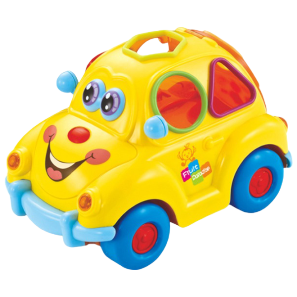 Jucărie interactivă Hola Toys Masina vesela cu fructe 516 1+ / Yellow photo 1 Jucărie interactivă Hola Toys Masina vesela cu fructe 516 1+ / Yellow photo 1