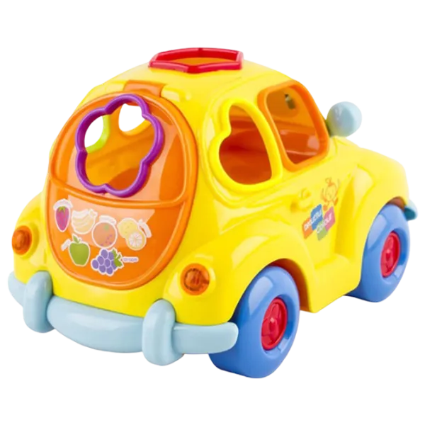 Jucărie interactivă Hola Toys Masina vesela cu fructe 516 1+ / Yellow photo 2 Jucărie interactivă Hola Toys Masina vesela cu fructe 516 1+ / Yellow photo 2