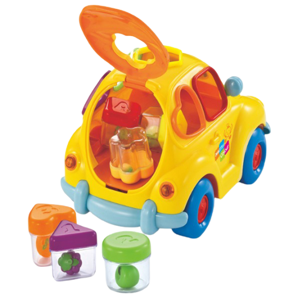 Jucărie interactivă Hola Toys Masina vesela cu fructe 516 1+ / Yellow photo 3 Jucărie interactivă Hola Toys Masina vesela cu fructe 516 1+ / Yellow photo 3