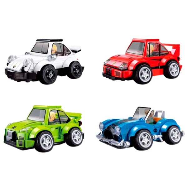 Constructor Sluban Automobil de oraș Mașină/ Multicolor photo 2