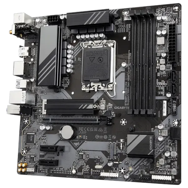 Материнская плата Gigabyte B760M DS3H AX micro ATX / Intel B760M photo 2