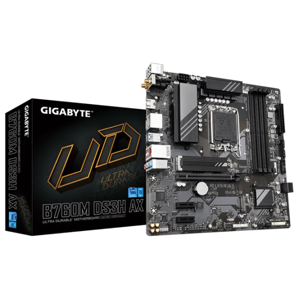 Материнская плата Gigabyte B760M DS3H AX micro ATX / Intel B760M photo 5