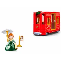 Конструктор Sluban Trolleybus Классический/ Красный photo 4