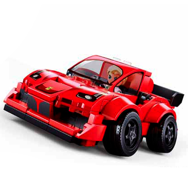 Constructor Sluban Supercar Mașină/ Multicolor photo 2