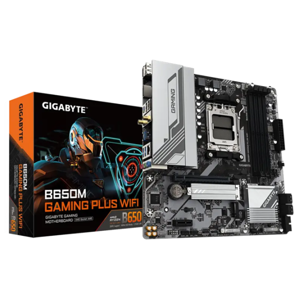 Материнская плата Gigabyte B650M GAMING PLUS WIFI  micro ATX / AMD B650M photo 6