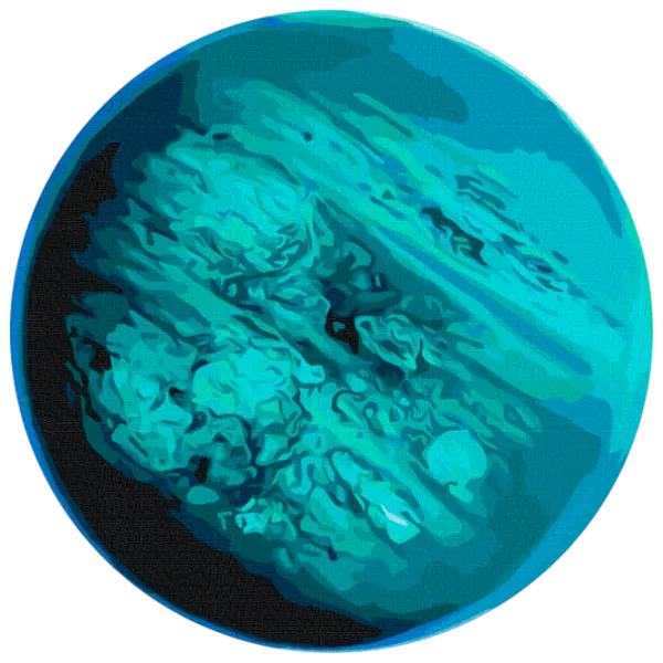 Pictură pe numere BrushMe Uranus RC00089FC 30 x 30 cm / Verticală photo 1 Pictură pe numere BrushMe Uranus RC00089FC 30 x 30 cm / Verticală photo 1