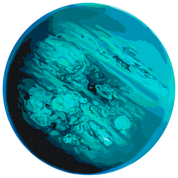 Pictură pe numere BrushMe Uranus RC00089FC 30 x 30 cm / Verticală photo 1 Pictură pe numere BrushMe Uranus RC00089FC 30 x 30 cm / Verticală photo 1