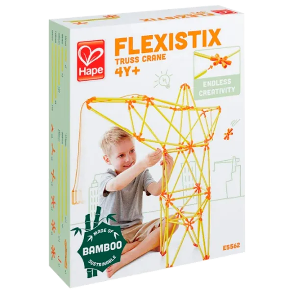 Конструктор Hape Truss Cran Творческий/ Желтый photo 1