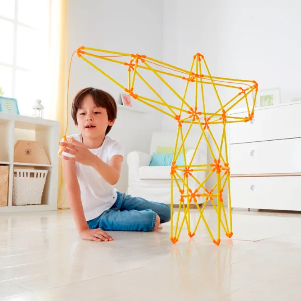 Конструктор Hape Truss Cran Творческий/ Желтый photo 3