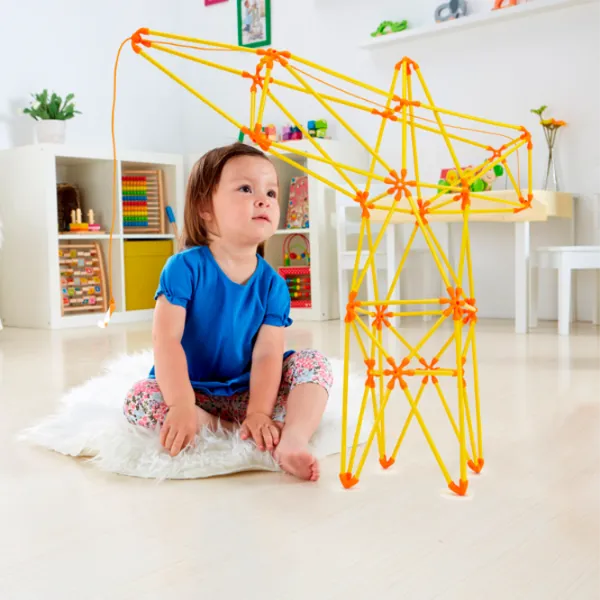 Конструктор Hape Truss Cran Творческий/ Желтый photo 6