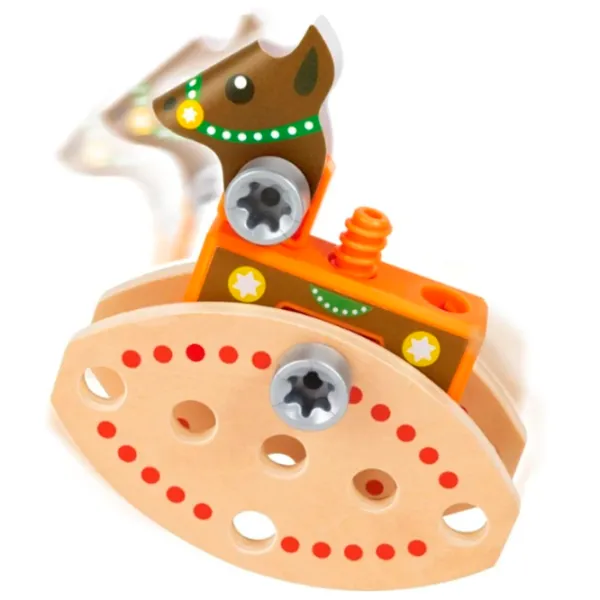 Конструктор Hape Carnival Builder Set Творческий/ Коричневый photo 9