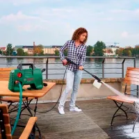 Maşină de curăţat cu presiune Bosch EasyAquatak 120 1500 W / Green photo 5